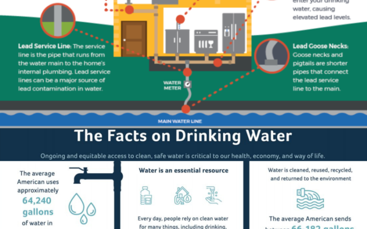 Sources of Lead in Drinking Water Infograph