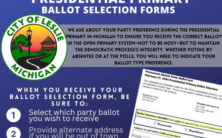 ballot selection